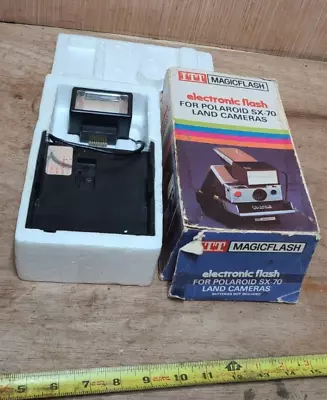 Vintage ITT Magicflash Electronic Flash For SX-70 Land Cameras • $9.99