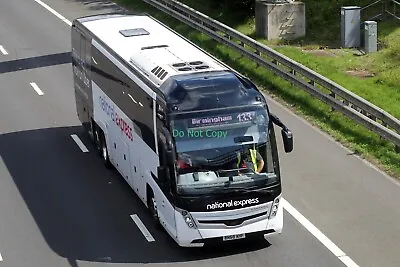 T278 Coach Photo BM68 AHF National Express No.7142 [Wetherby 26.07.23]CS2 • £1.10