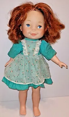 Vintage Fisher Price My Friend Becky Doll Red Hair Freckles Original Dress 1980 • $11.99