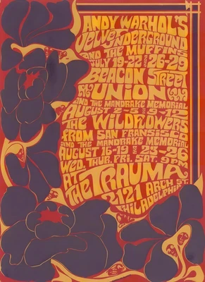 £3.99 • Buy The Velvet Underground  Graphic Art Picture Vintage Poster Home Office Uk Made