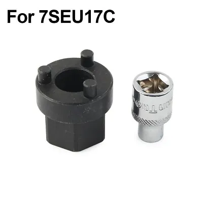 $29.56 • Buy 2pcs/set Remover Tool Air Conditioner Compressor Clutch Hub For 5SE09C 5SE12C