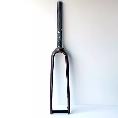 Carbon Fibre Hybrid Gravel Bike Forks Flat Mount 12mm Thru Axle Tapered 700c 28  • £79.99