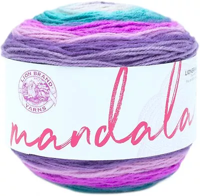 3 Pack Lion Brand Mandala Yarn-Mothra 525-243 • £26.23