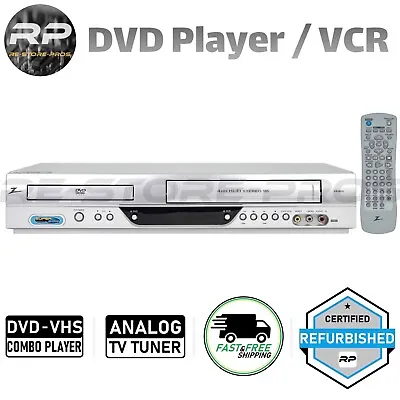 Zenith XBV613 DVD VCR Combo Player VHS Hi-Fi Stereo W/ Analog TV Tuner • $219.99