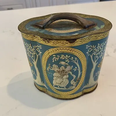 Vintage Grecian Classic Murray Allen Imports Made In England Decorative Tin • $6.40