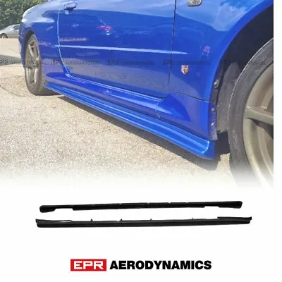 For Nissan R34 GTT GTR CON Tape FRP Kit OE Side Skirt Extension Exterior Bodykit • $409