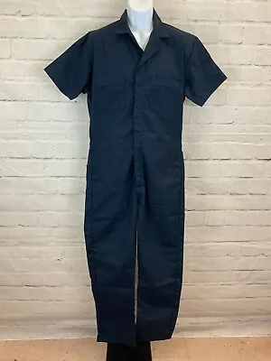 Red Kap Long Sleeve Speedsuit Coverall Mens Size Large Navy MSRP $50.99 • $19.96