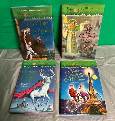 4 Magic Tree House Books 29 35 44 & 51 By Mary Pope Osborne Hardcover • $17.33