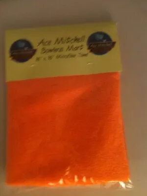 New 2 Microfiber Bowling Towel Orange W Free Ship In USA  $9.99 • $9.99