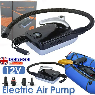 20PSI Electric SUP Air Pump Intelligent For Board Paddle High Pressure Pump 12V* • £40.99