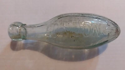 £3 • Buy 1890-1900 6oz HD RAWLINGS LONDON , HAMILTON BOTTLE Codd PICTORIAL