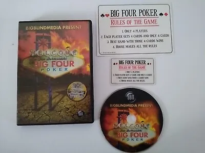 £17.99 • Buy Magic Dvd:  Big Four Poker  By Tom Dobrowolski Through Big Blind Media