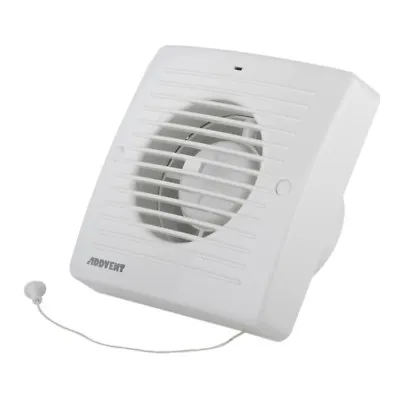 Pull Cord Extractor Fan IP Rated Kitchen Bathroom 4 Inch 100mm Extraction Fan • £47.95