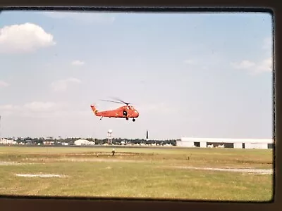 Vtg 1970 35mm Slide - US Navy Sikorsky Heavy Lifting Helicopter - Kodachrome • $9