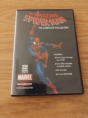 £99 • Buy The Amazing Spider-Man DVD Rom - The Complete Collection PC/Mac Over 560 Issues