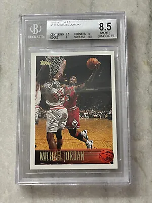 1996-97 Topps Michael Jordan #139 Bgs 8.5  • $50.23