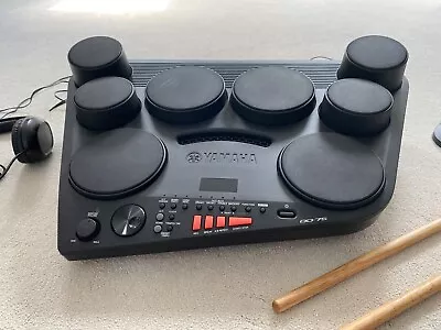£175 • Buy Yamaha DD-75 Electronic Drum Pad Kit, W/Headphones And Sticks