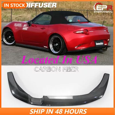 For MX5 ND5RC Miata Roadster CS Style Carbon Fiber Rear Diffuser Under Spoiler • $389