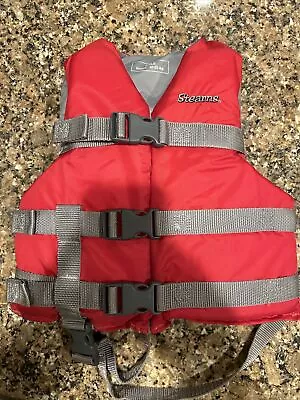 Stearns Classic Series Child Life Vest - 30-50lbs - Red • $14.95