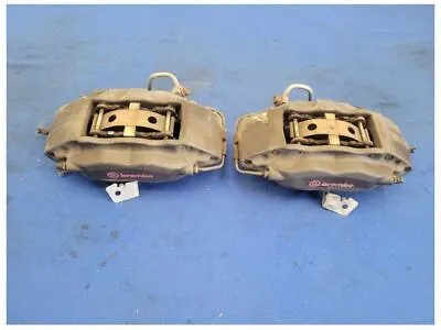 2011-2014 Ford Mustang GT Pair Front Brembo Brakes Calipers Pads Hoses 2457 • $499.99