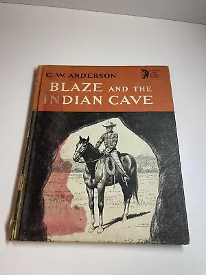 Blaze And The Indian Cave C W Anderson 1964 Hardcover Macmillan • $25