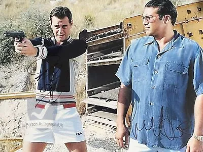 £65 • Buy Danny Dyer Tamer Hassan THE BUSINESS Multi-Signed 16x12 Photo OnlineCOA AFTAL
