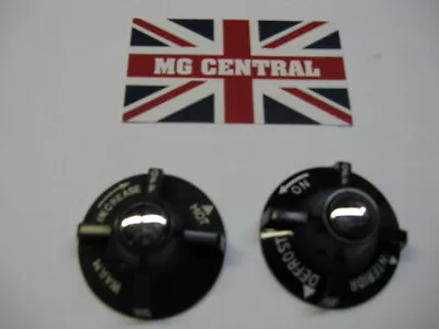 MG Dash Knobs HEAT & DEFROST Set For 1971-72 MGB MGBGT New • $44.95