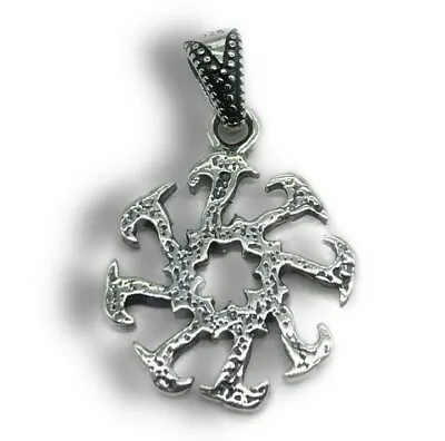 925 Sterling Silver Ninja Star Pendant • $22.49