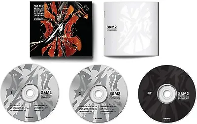 Metallica - S & M 2 With San Francisco Symphony - NEW 2 X CD Plus DVD Set 2020 • £17.99