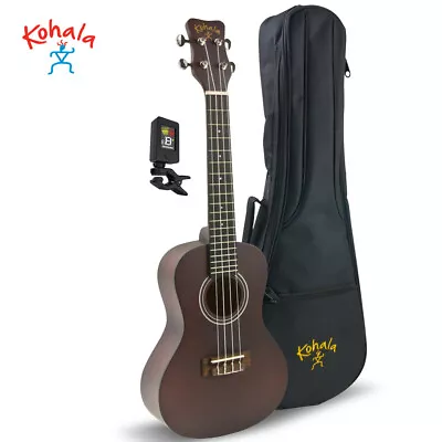 Kohala KPP-C Player's Pack Concert Size Ukulele With Padded Gig Bag And Tuner  • $99