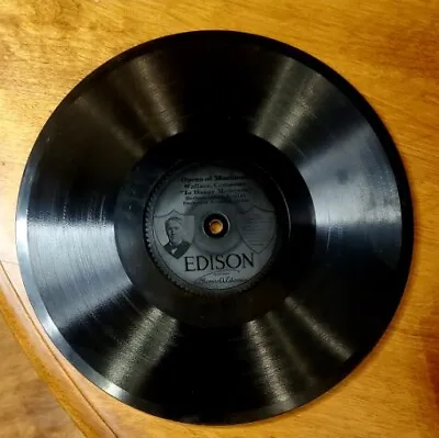 Edison Phonograph Record Diamond Disc 80114 Lover & Bird/ Opera Maritana VG  • $21.75
