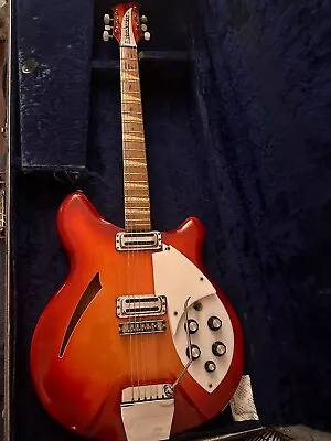 Rickenbacker 365 1964 1 Of 14 Made 6 String Electric Guitar Stereo Checkered. • $7000