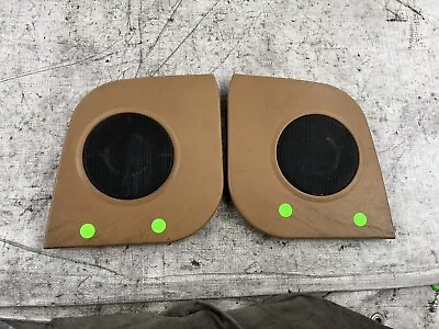 1990-1993 Mazda Miata Mx5 Oem Tan Door Panel Speaker Cover Set NA 90-93 *READ* • $50