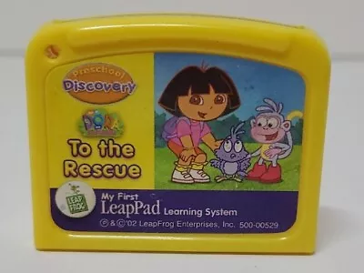 Leap Frog My First LeapPad Preschool Discovery Dora The Explorer To The Rescue • $0.99