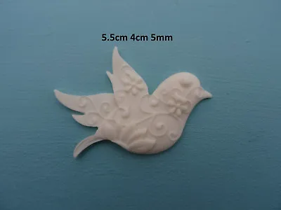 Decorative Bird Applique Onlay Resin Furniture Moulding Decal M11 • $3.73