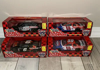 World Championship 1/24 Scale Racing Champions Diecast Car Lot Of 4 • $49.95