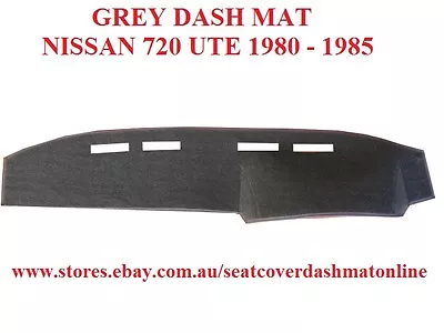 Dash Mat Dashmat Dashboard Cover Fit  Nissan 720 Ute 1980-1985 Grey • $49.99