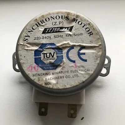 Microwave Turntable Motor. TYJ50-8A7 4W 5rpm • £5