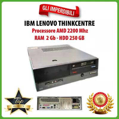 PC Computer Desktop Brand IBM Lenovo Thinkcentre With RAM 2GB HDD 250GB AMD CPU • £29.38