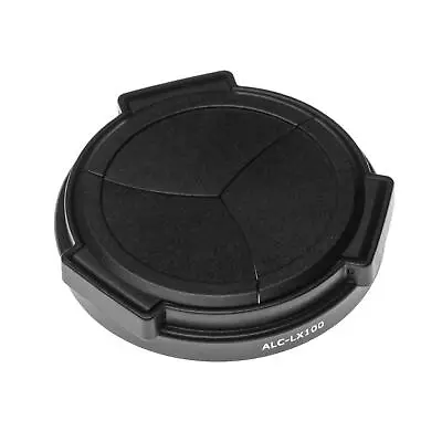 Auto Lens Cap For Panasonic Lumix DMC-LX100 Black • £33.59