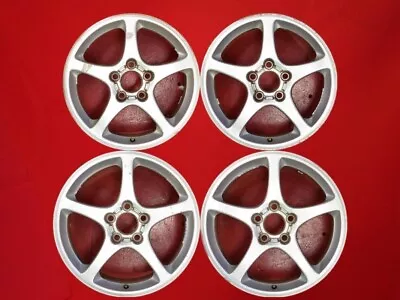 JDM Wheels CHEVROLET 17x8.5J/9.5J 5x120.65 58/65 Chevrolet Corvette C5 G Set4 WP • $1796.42