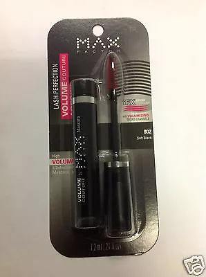 Max Factor Lash Perfection Volume Couture Mascara SOFT BLACK #802 NEW. • $13.56