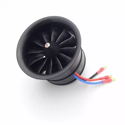4S 6S Duct Fan Pro EDF 70mm 12-Blade CW CCW Propeller Jet Thruster F RC Airplane • $62.69