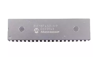 MicroChip IC PIC MCU 8Bit 32KB Flash 40MHz 40DIP PIC18F452-I/P • $5.95