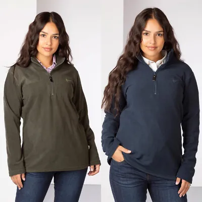 Ladies Fleece Jumper Women's Overhead Fleece Top Pheasant Sweater 9 Colours • £19.99