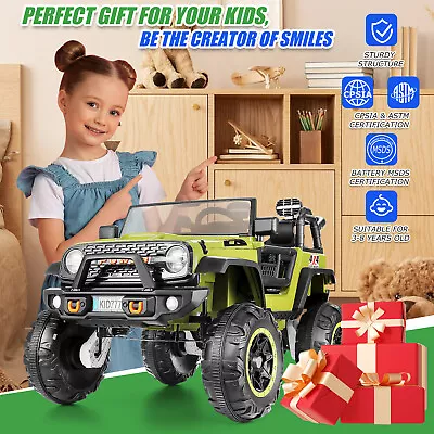 Ride On Car For Kids Electric Truck 12V/24V Battery Powered Car Toy With Remote • $163.99