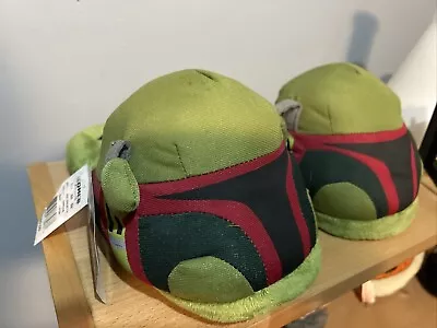 Star Wars Boba Fett Slippers Disney Bioworld Adult Size Large L 10/11 MSRP 40 • $19.99