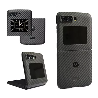 Ultra Slim Real Aramid Carbon Fiber Case Cover For Motorola Razr 2022 • $30.35