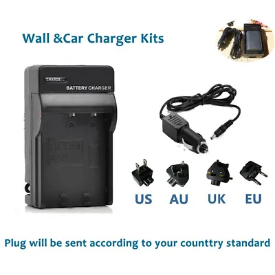 AC+DC Battery Charger For CANON EOS 350D 400D NB-2LH NB-2L PC1018 E160814 G9 G7 • $13.29