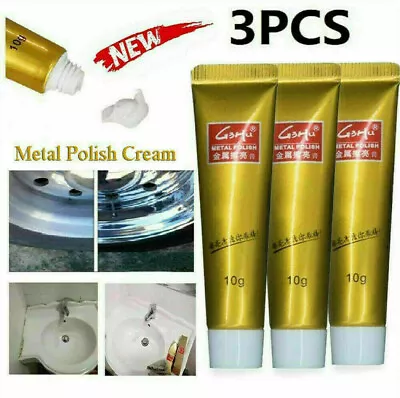 3pcs Stainless Steel Ultimate Metal Polish Cream Ceramic Watch Polishing Paste • $4.31